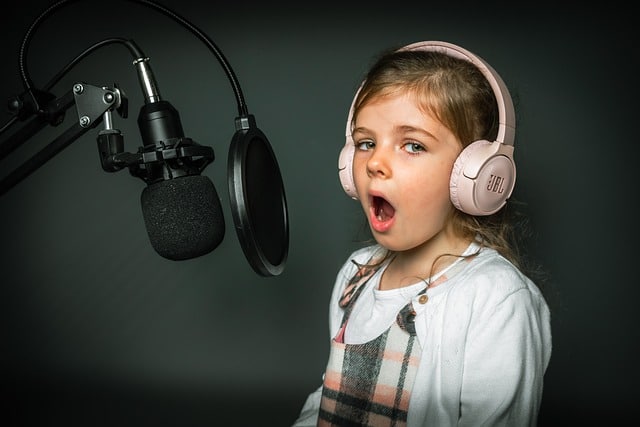 Singen lernen Gesangsunterricht Kindheit